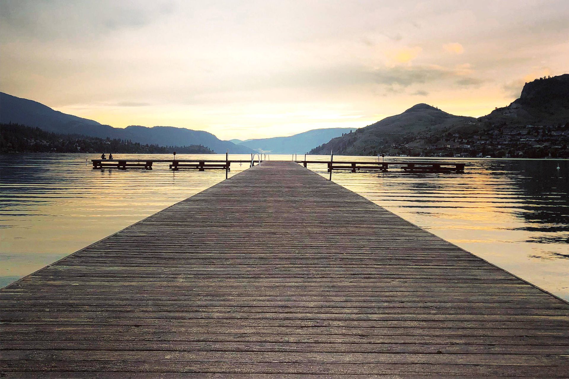 Lake view of Vernon cannabis